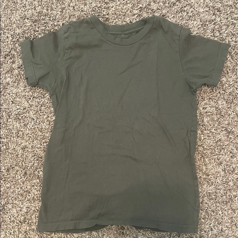 Olive Green Wrestling Tee